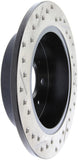 StopTech 90-96 Acura Integra / 97-01 Integra (Exc. Type R) Slotted & Drilled Left Rear Rotor - 127.40017L