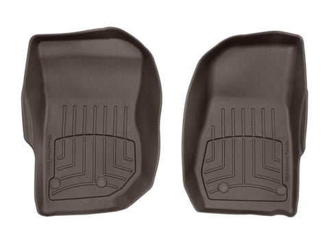 WeatherTech 14-17 Jeep Wrangler Front FloorLiner HP - Cocoa - 475731IM