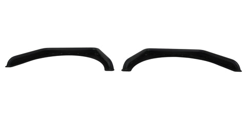 Fishbone Offroad 97-06 Jeep Wrangler TJ Steel Tube Fenders Front 3In Flare - Blk Textured Powdercoat - FB23029F