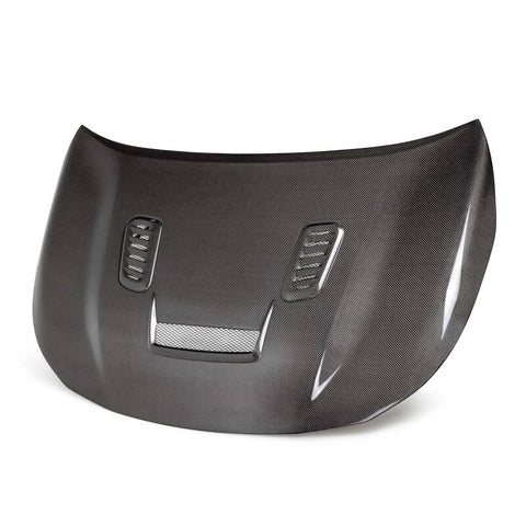Seibon 2023 Toyota GR Corolla VS-Style Double-Sided Carbon Hood - Gloss Finish - HD23TYGRCOR-VS-DS