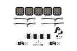Diode Dynamics SS5 Pro Universal CrossLink 5-Pod Lightbar - White Driving - DD7254