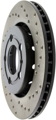 StopTech 03-05 VW Golf GTi (vented rear discs) Drilled Left Rear Rotor - 128.33069L