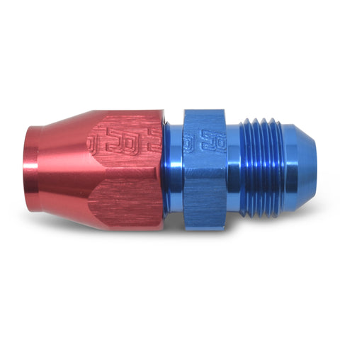 Russell Performance Red/Blue -8 AN Male 37 Degree to 1/2in Aluminum Tube - 639230