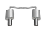 Gibson 11-18 Ford Explorer Base 3.5L 2.25in Axle-Back Dual Exhaust - Stainless - 619693