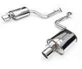 Invidia 02-07 WRX/STi 76mm Q300 Stainless Steel Cat-back Exhaust - HS02SW1G3S