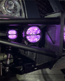 Rigid Industries 360-Series 4in LED Off-Road Diffused Beam - RGBW Backlight (Pair) - 36400