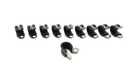 Vibrant Cushion Clamps for 3/8in (6AN) Hose - Pack of 10 - 17191