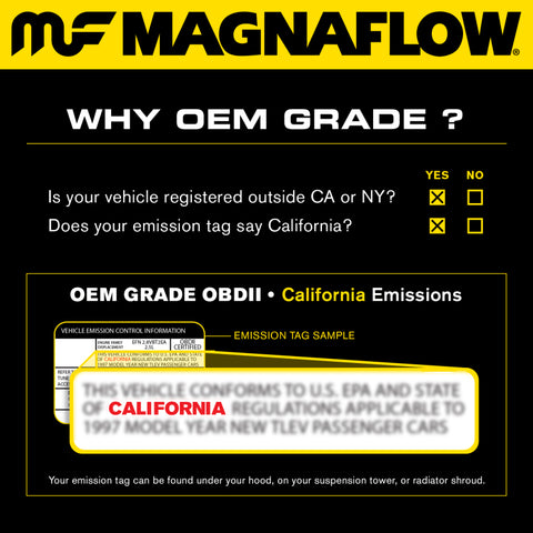 MagnaFlow Conv DF 02-06 Hyun/Kia rr mani OEM - 49302