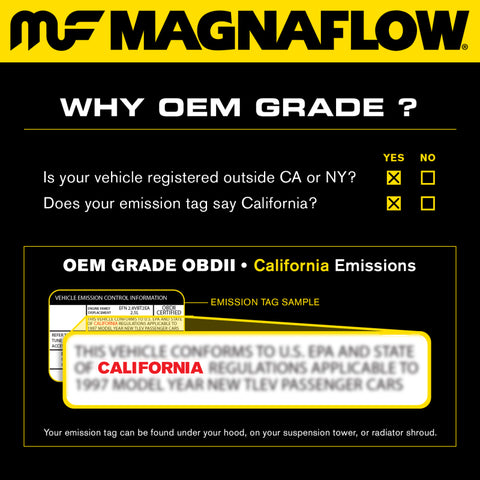 MagnaFlow Conv DF 07-10 BMW X3 3.0L - 51807