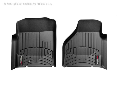 WeatherTech 02-06 Dodge Ram 1500 Pickup QuadCab Front FloorLiner - Black - 440121