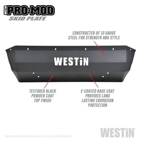 Westin 18-19 Ford F-250/350 Pro-Mod Skid Plate - 58-71175