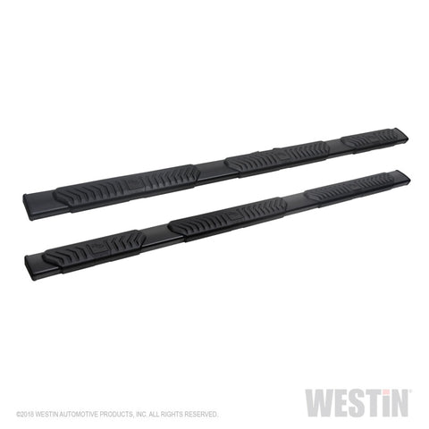 Westin 2019 Chevrolet Silverado/Sierra 1500 Crew Cab (5.5ft) R5 Modular Nerf Step Bars - Black - 28-534685