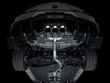 AWE Tuning 2024 Acura Integra Type S DE5 FWD Track Edition Exhaust w/ Triple Chrome Silver Tips - 3020-52335