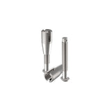 ARB TRED 4.5in Threaded Mounting Pins - Silver - T2SP115