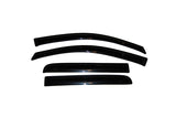 AVS 04-15 Nissan Titan Crew Cab Ventvisor Outside Mount Window Deflectors 4pc - Smoke - 94858
