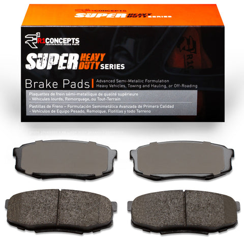 R1 07-22 Toyota Sequoia Rear Super Duty Brake Pads - 2214-1304-00