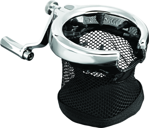 Kuryakyn Passenger Drink Holder 01-17 GL1800 Chrome - 1481