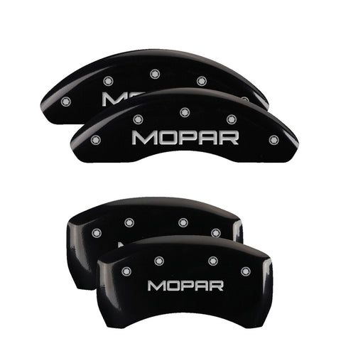 MGP 4 Caliper Covers Engraved F & R Chrysler Wing Yellow Finish Black Char 2004 Chrysler Pacifica - 32002SCW1YL