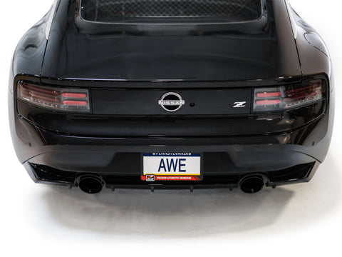 AWE 2023 Nissan Z RZ34 RWD Touring Edition Catback Exhaust System w/ Diamond Black Tips - 3015-33400