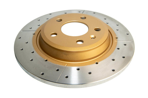 DBA 09-20 Audi A4 Rear Drilled & Slotted Street Series Rotor - 2823X