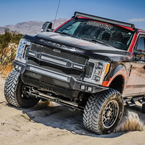 Westin 18-19 Ford F-250/350 Pro-Mod Skid Plate - Textured Black - 58-71175