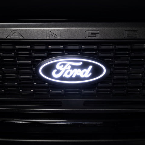 Putco 19-23 Ford Ranger Front Emblem Luminix Ford Led Grille Emblems - 92651