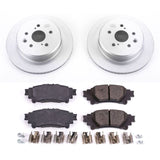 Power Stop 13-19 Lexus GS350 Rear Z17 Evolution Geomet Coated Brake Kit - CRK6514