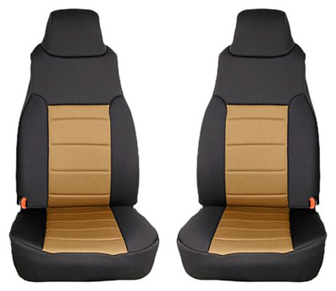 Rugged Ridge Neoprene Front Seat Covers 97-02 Jeep Wrangler TJ - 13210.04