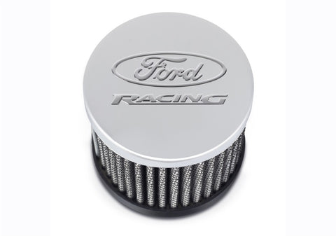 Ford Racing Push In Valve Cover Breather Filter w/Ford Racing Logo Top - 302-236