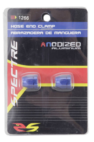 Spectre Magna-Clamp Hose Clamps 7/32in. (2 Pack) - Blue - 1266