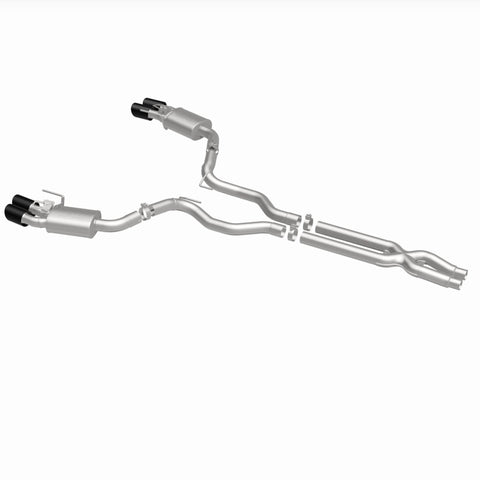 MagnaFlow Cat-Back 2016 Ford Mustang Shelby GT350/GT350R 5.2L V8 Carbon Fiber Tips - 19299