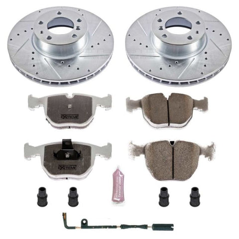 Power Stop 97-00 BMW 540i Front Z26 Street Warrior Brake Kit - K508-26