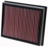 K&N Replacement Air Filter 07-15 Land Rover Defender 2.0L F/I/2.2L DSL - 33-2992
