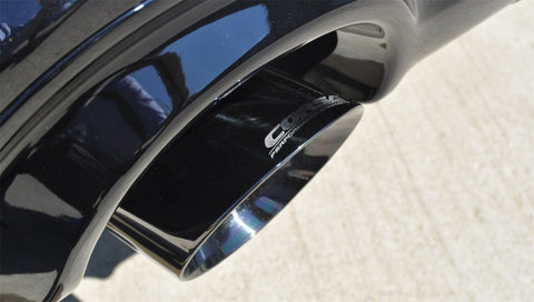 Corsa 2011-2021 Jeep Grand Cherokee Black 2.5in Dual Rear Exit Cat-Back Exhaust - 14991BLK