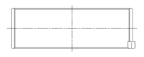 ACL L3-VDT MZR Duratec 2260cc Turbo .025 Oversized High Performance Rod Bearing Set - 4B8172H-.025