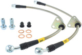 StopTech 00-05 Honda S2000 Rear SS Brake Lines - 950.40506
