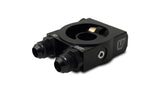 Vibrant Thermostatic Oil Cooler Sandwich Adapter w/Thermostat - 17065
