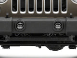 Raxiom 07-18 Jeep Wrangler JK Axial Series 4-In LED Devil Eyes Fog Lights w/ Halo - J142667