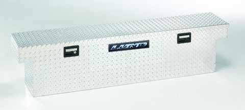 Lund Universal Aluminum Single Lid Cross Bed Box - Brite - 9301