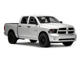 Raxiom 09-18 Dodge RAM 1500 Axial Series Euro Style Headlights w/ Dual Bulb Blk Housing (Clear Lens) - R118016