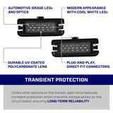 Form Lighting 2015+ Ford Mustang LED License Plate Lights (Pair) - FL0049