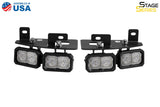 Diode Dynamics SSC2 LED Fog Pocket Kit for 2019-Present Ram - White Sport - DD7622