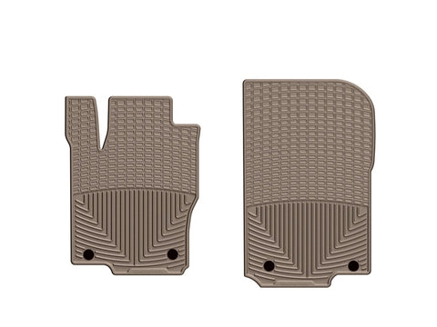 WeatherTech 12+ Mercedes-Benz ML-Class Front Rubber Mats - Tan - W257TN