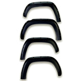 EGR 19-22 Chevrolet Silverado 1500 Traditional Bolt-On Look Fender Flares Black Set Of 4 - 791694-GBA