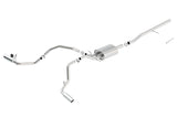 Borla 14 Silv/Sierra C/B Exhaust ATAK 1500 5.3L V8 AT/MT 2&4WD Ext Cab Split Side Exit - 140546