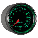 Autometer GS 0-2000 degree F Full Sweep Electronic Pyrometer Gauge - 3845