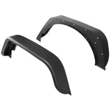 Westin/Snyper 07-17 Jeep Wrangler Tube Fenders - Rear - Textured Black - 62-1015