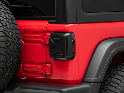 Raxiom 18-23 Jeep Wrangler JL Axial Series LED Tail Lights- Blk Housing (Smoked Lens) - J142664-JL