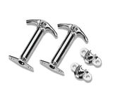 Bestop 41-49 Jeep Cj2 Hood Latches (Chrome Boxed) - 51294-00