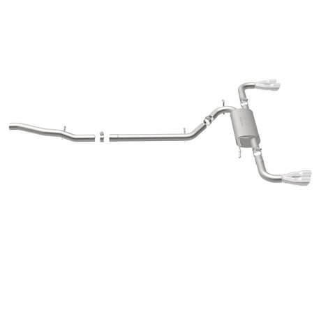 MagnaFlow 15-17 GMC Terrain V6 3.6L 409SS Cat-Back Exhaust Quad Split Rear with 3in Polished Tips - 19114